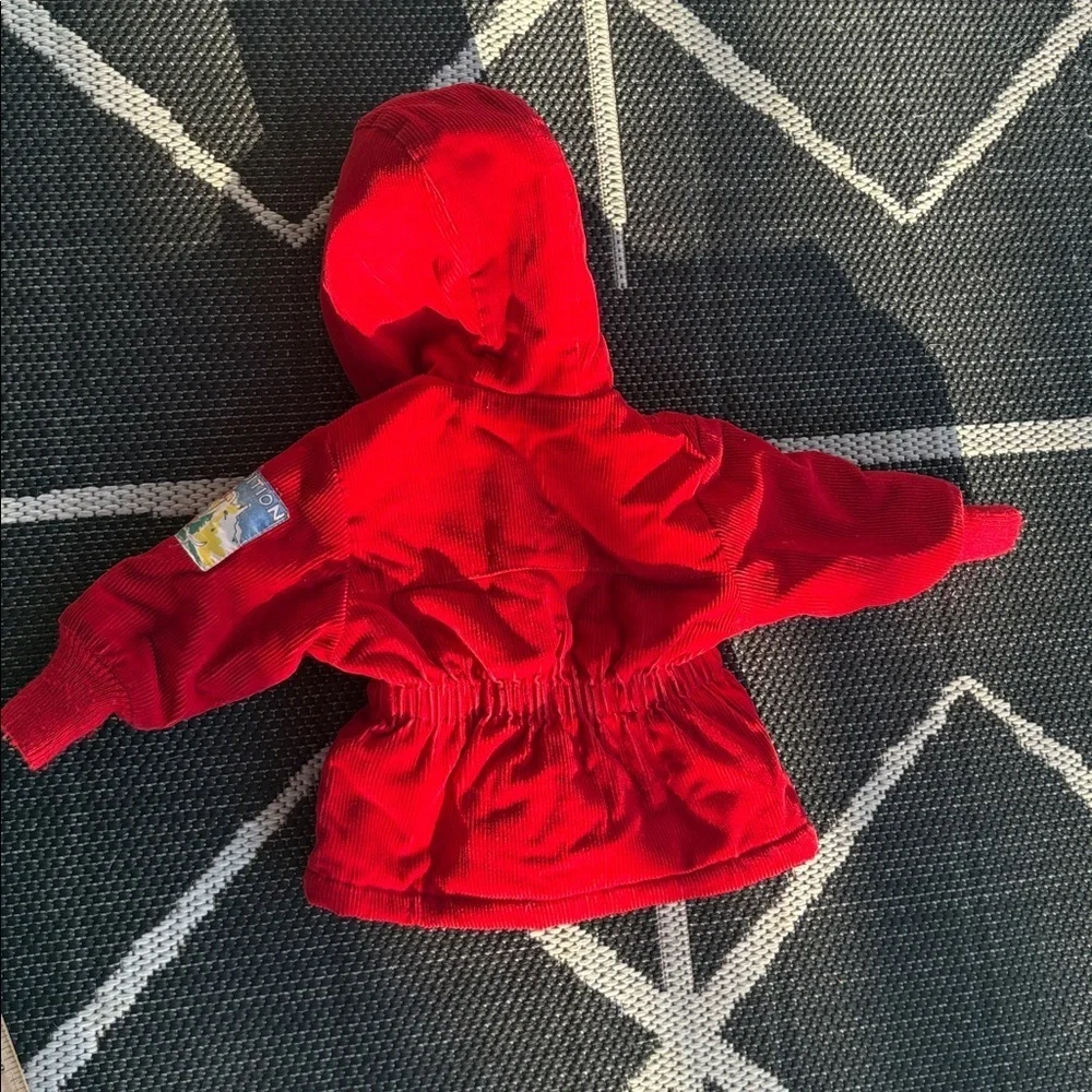 Vintage Sherpa lines Osh Kosh B gosh kids jacket - size 12 months